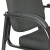 Alera Genaro Series Fabric Half-back Sled Base Guest Chair, 25" X 24.80" X 33.66", Black Seat, Black Back, Black Base