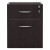 Alera Valencia Series Hanging Pedestal File, Left/right, 2-drawers: Box/file, Legal/letter, Espresso, 15.63" X 20.5" X 19.25"