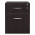 Alera Valencia Series Hanging Pedestal File, Left/right, 2-drawers: Box/file, Legal/letter, Espresso, 15.63" X 20.5" X 19.25"