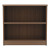Alera Valencia Series Bookcase,two-shelf, 31.75w X 14d X 29.5h, Modern Walnut