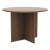 Alera Valencia Round Conference Table With Legs, 42" Diameter X 29.5h, Modern Walnut