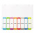 Customizable Toc Ready Index Multicolor Tab Dividers, 8-tab, 1 To 8, 11 X 8.5, White, Contemporary Color Tabs, 1 Set