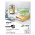 White Dissolvable Labels W/ Sure Feed, 1.25 X 2.38, White, 90/pk