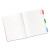 Ultra Tabs Repositionable Tabs, Standard: 2" X 1.5", 1/5-cut, Assorted Colors (blue, Green And Red), 48/pack