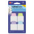 Ultra Tabs Repositionable Tabs, Mini Tabs: 1" X 1.5", 1/5-cut, Assorted Pastel Colors, 40/pack