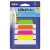 Ultra Tabs Repositionable Tabs, Margin Tabs: 2.5" X 1", 1/5-cut, Assorted Neon Colors, 24/pack