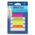 Ultra Tabs Repositionable Tabs, Margin Tabs: 2.5" X 1", 1/5-cut, Assorted Neon Colors, 24/pack