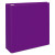 Heavy-duty View Binder With Durahinge And Locking One Touch Ezd Rings, 3 Rings, 4" Capacity, 11 X 8.5, Purple