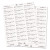 Easy Peel White Address Labels W/ Sure Feed Technology, Laser Printers, 1 X 2.63, White, 30/sheet, 500 Sheets/box
