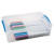 Super Stacker Large Pencil Box, Plastic, 9 X 5.5 X 2.62, Clear