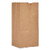 Grocery Paper Bags, #1 Size, 3.5" X 2.25" X 6.63", Natural, 500/bundle