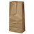 Grocery Paper Bags, #16 Size, 7.75" X 4.75" X 16", Natural, 500/bundle