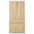 Grocery Paper Bags, #16 Size, 7.75" X 4.75" X 16", Natural, 500/bundle