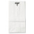 Grocery Paper Bags, #2 Size, 4.13" X 2.63" X 7.88", White, 500/bundle