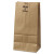 Grocery Paper Bags, 50 Lb Capacity, #4, 5" X 3.13" X 9.75", Kraft, 500 Bags