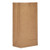 Grocery Paper Bags, 57 Lb Capacity, #8, 6.13" X 4.17" X 12.44", Kraft, 500 Bags