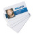 Sicurix Blank Id Card, 2 1/8 X 3 3/8, White, 100/pack