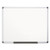 Porcelain Value Dry Erase Board, 48 X 72, White Surface, Silver Aluminum Frame