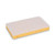 Scrubbing Sponge, Light Duty, 3.6 X 6.1, 0.7" Thick, Yellow/white, Individually Wrapped, 20/carton