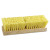 Deck Brush Head, 2" Cream Polypropylene Bristles, 10" Brush