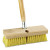 Deck Brush Head, 2" Cream Polypropylene Bristles, 10" Brush