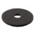 Stripping Floor Pads, 14" Diameter, Black, 5/carton