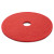 Buffing Floor Pads, 21" Diameter, Red, 5/carton