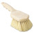 Utility Brush, Cream Tampico Bristles, 5.5" Brush, 3" Tan Plastic Handle