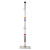 Bucketless Microfiber Mop System, 5 X 18 Blue Microfiber Head, 59" Gray Aluminum/polypropylene Handle