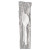 Mediumweight Wrapped Polypropylene Cutlery, Teaspoon, White, 1,000/carton