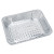 Aluminum Steam Table Pans, Full-size Deep, 620 Gauge, 3.19" Deep, 12.81 X 20.75, 50/carton