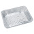 Aluminum Steam Table Pans, Full-size Deep, 3.19" Deep, 12.81 X 20.75, 50/carton