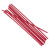 Single-tube Stir-straws,5.25", Polypropylene, Red, 1,000/pack, 10 Packs/carton