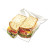 Fold-top Sandwich Bags, 6.5" X 5.5", Clear, 180/box, 12 Boxes/carton