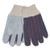 1040 Leather Palm Glove, Gray/white, Large, Dozen