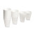 Foam Drink Cups, 8 Oz, White, 25/bag, 40 Bags/carton - DCC8J8