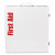 Industrial First Aid Kit, 100 People, 676 Pieces, Metal Case