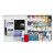 Industrial First Aid Kit, 100 People, 676 Pieces, Metal Case