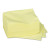 Dusting Cloths Quarterfold, 17 X 24, Unscented, Yellow, 50/pack, 4 Packs/carton