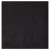 Beverage Napkins, 2-ply, 9 1/2 X 9 1/2, Black, 1000/carton