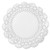 Cambridge Lace Doilies, Round, 12", White, 1,000/carton