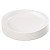 Coated Paper Dinnerware, Plate, 9" Dia, White, 50/pack, 10 Packs/carton