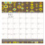 Recycled Bubbleluxe Wall Calendar, Bubbleluxe Artwork, 12 X 12, White/multicolor Sheets, 12-month (jan To Dec): 2024