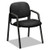 Solutions Seating 4000 Series Leg Base Guest Chair, Fabric Upholstery, 23.5" X 24.5" X 32", Black Seat/back, Black Base