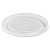 Plastic High Heat Vented Lid, Fits 16-32 Oz, White, 50/bag, 10/bags Carton