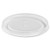 Plastic High Heat Vented Lid, Fits 16-32 Oz, White, 50/bag, 10/bags Carton