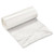 High-density Commercial Can Liners, 10 Gal, 5 Mic, 24" X 24", Natural, Perforated Roll, 50 Bags/roll, 20 Rolls/carton
