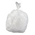 High-density Commercial Can Liners, 10 Gal, 5 Mic, 24" X 24", Natural, Perforated Roll, 50 Bags/roll, 20 Rolls/carton