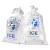 Ice Bags With Twist-ties, Ice: Penguin Icon Labeling, 8 Lb Capacity, 11" X 20", Clear, 1,000/carton