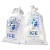 Ice Bags, 1.5 Mil, 11" X 20", Clear, 1,000/carton